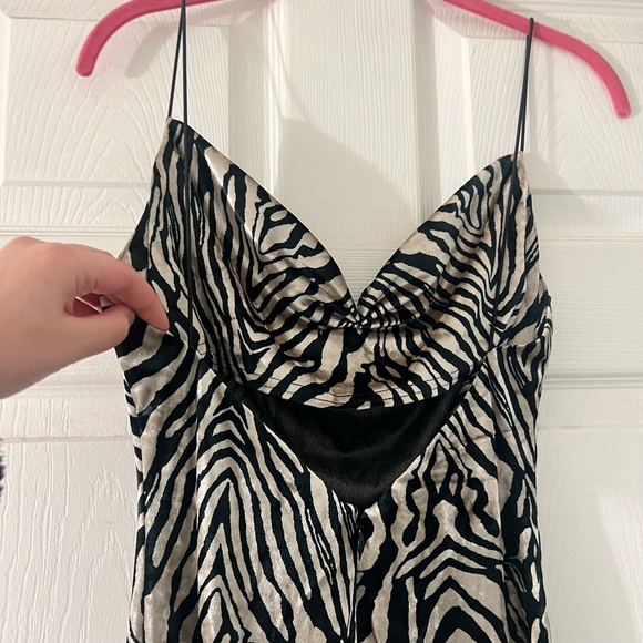 Runway The Label Axel Midi Zebra Dress - Picture 5 of 6